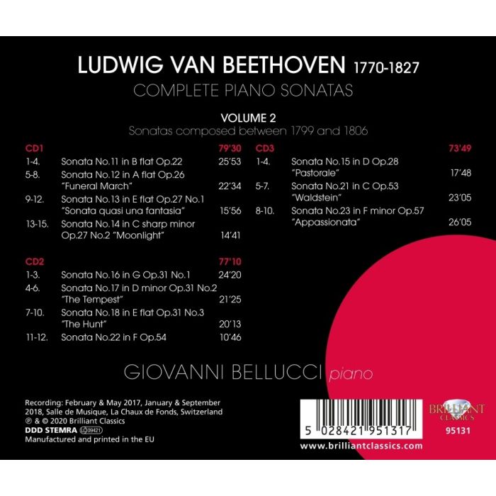Beethoven: Complete Piano Sonatas Vol. 2 - slide-1