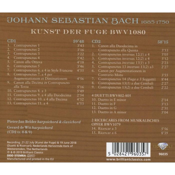 Bach: Kunst der Fuge - slide-1