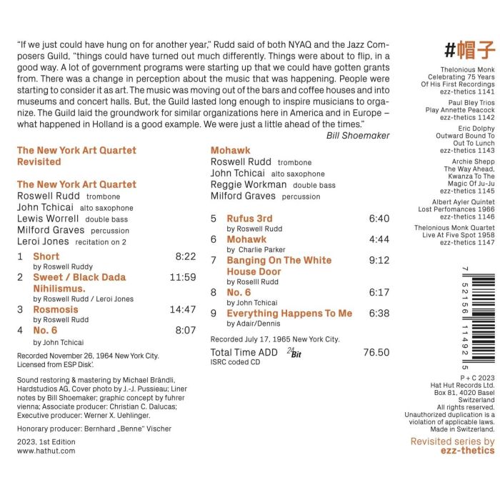 New York Art Quartet – Revisited - slide-1