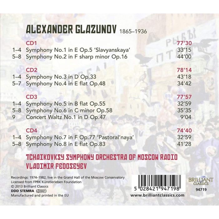 Glazunov: Complete Symphonies - slide-1
