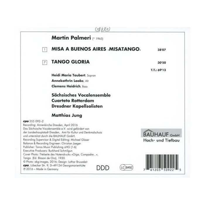 Palmeri: Misa a Buenos Aires “Misatango”,  Tango Gloria - slide-1