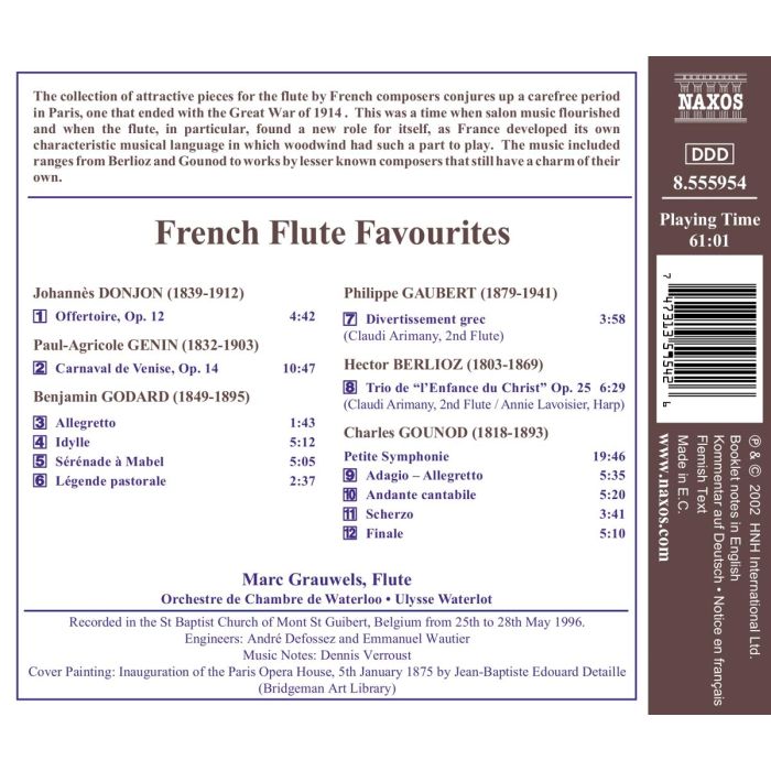 FRENCH FLUTE FAVOURITES - slide-1