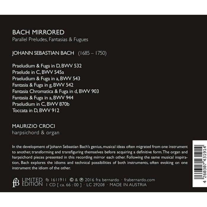 Bach mirrored - parallel Preludes, Fantasias & Fugues - slide-1