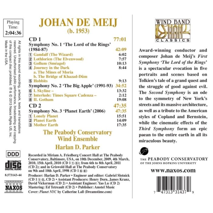 Meij: The Symphonies - slide-1