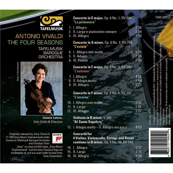 Vivaldi: Four Seasons, Sinfonia “Al Santo Sepolcro”, Concerto Op. 3 No. 10 - slide-1