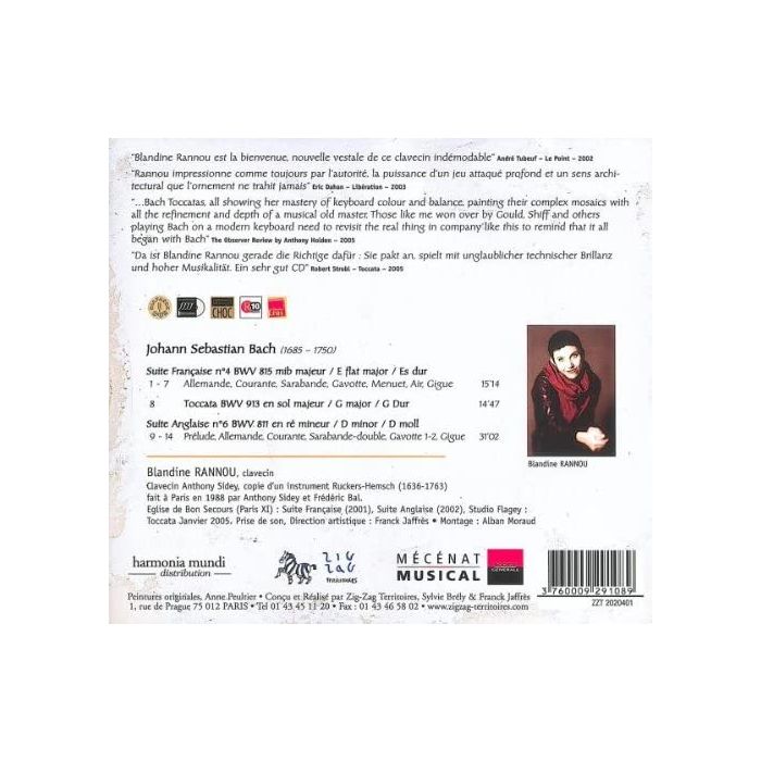 Bach: Suite francaise n° 4, Toccata - slide-1