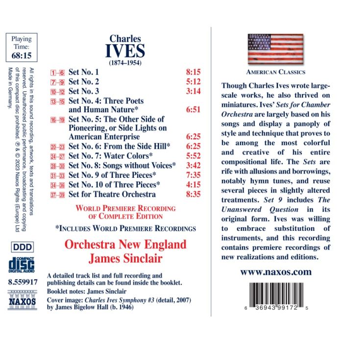Ives: Complete Sets for Chamber Orchestra - slide-1