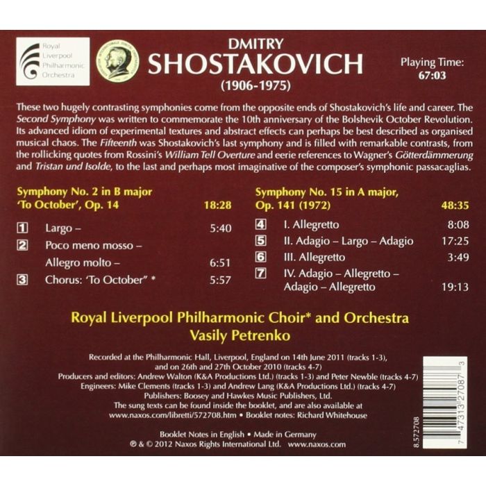Shostakovich: Symphony No. 2 