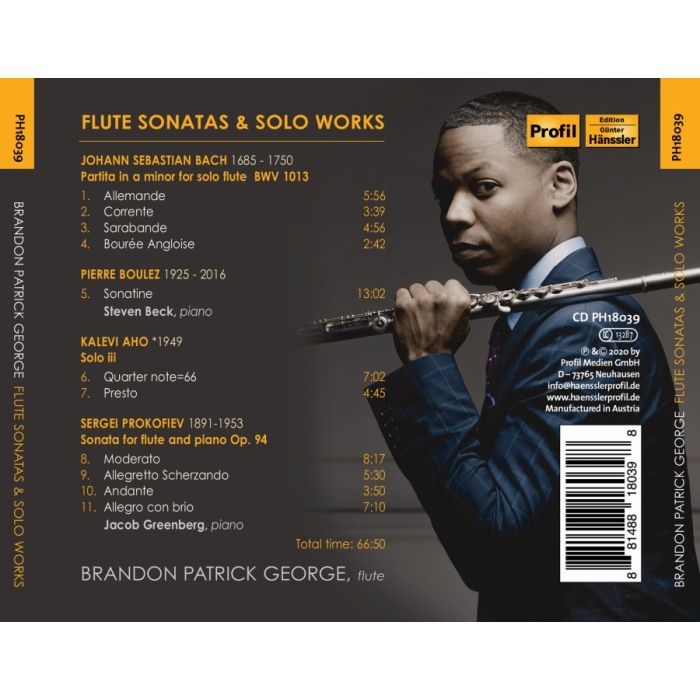 Flute Sonatas & Solo Works - slide-1