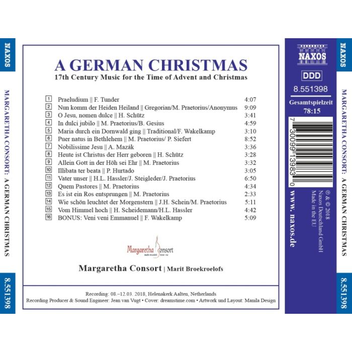 A German Christmas - 17th Century Music for the Time of Advent and Christmas - slide-1