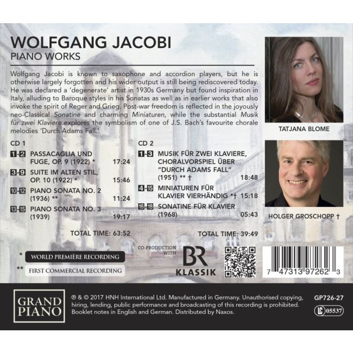Jacobi: Piano Works - slide-1