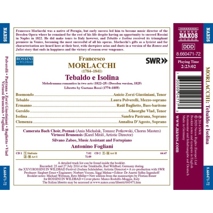 Morlacchi: Tebaldo e Isolina - slide-1