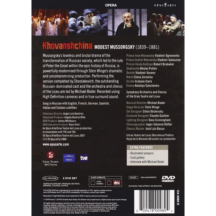Mussorgsky;  Khovanshchina - slide-1