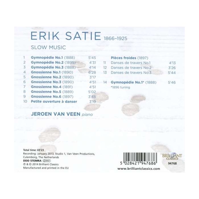Satie: Slow Music - Gymnopedies - slide-1