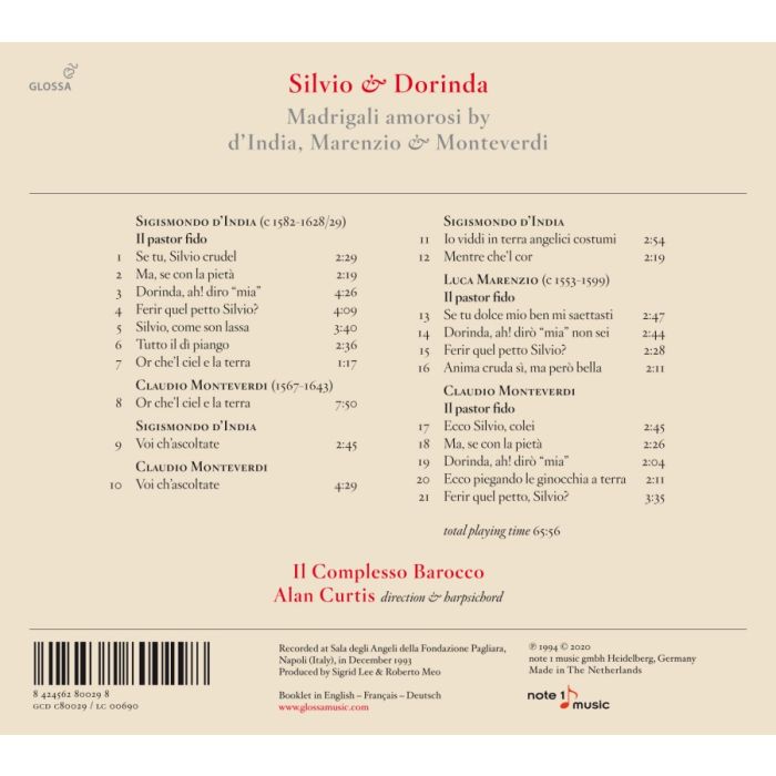 Silvio & Dorinda - Madrigali amorosi - slide-1