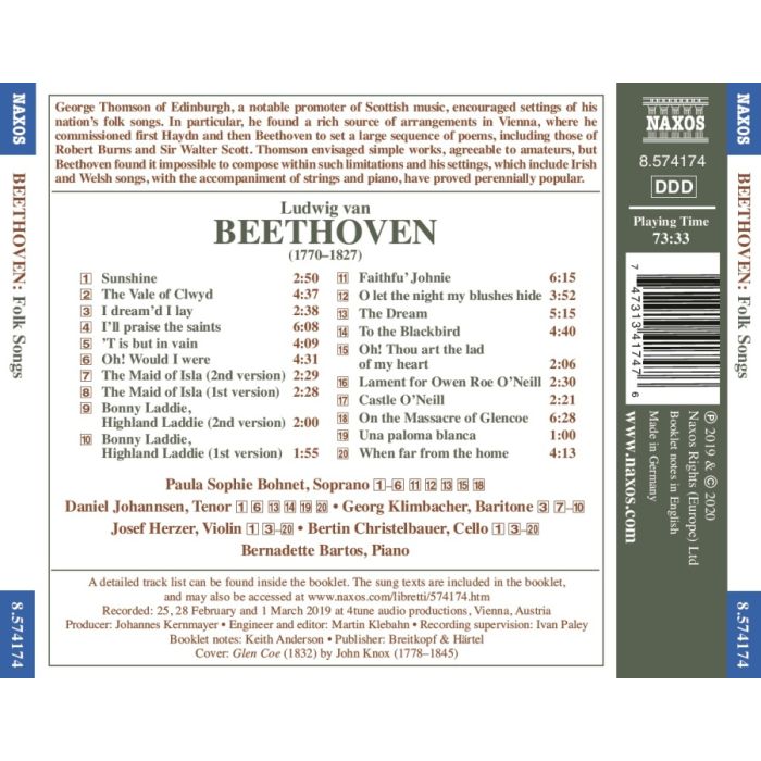Beethoven: Folk Songs - slide-1