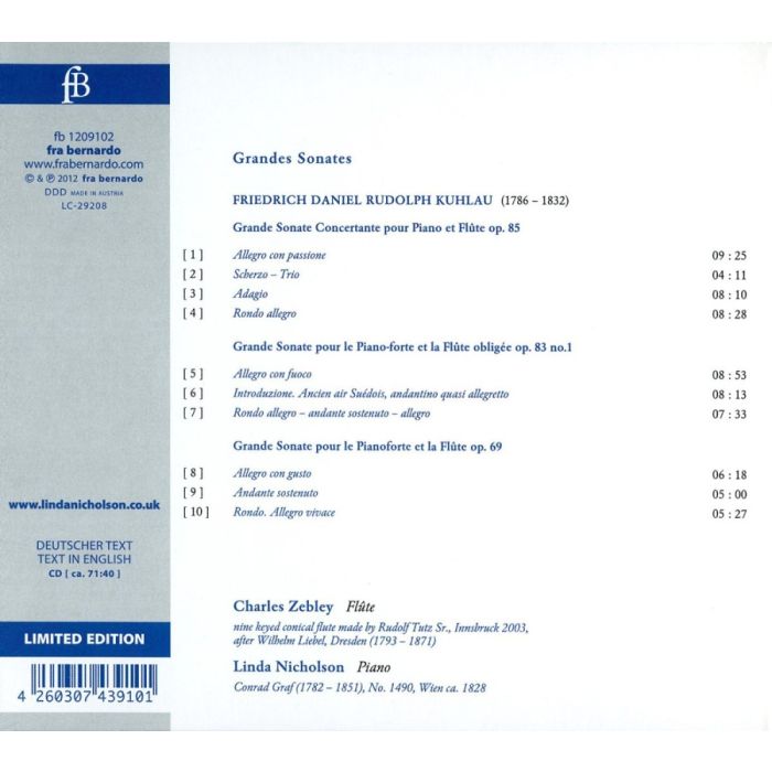 Kuhlau: Grandes Sonates - slide-1