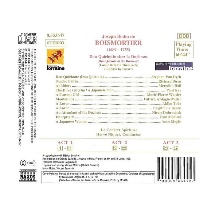 BOISMORTIER: Don Quichotte - slide-1