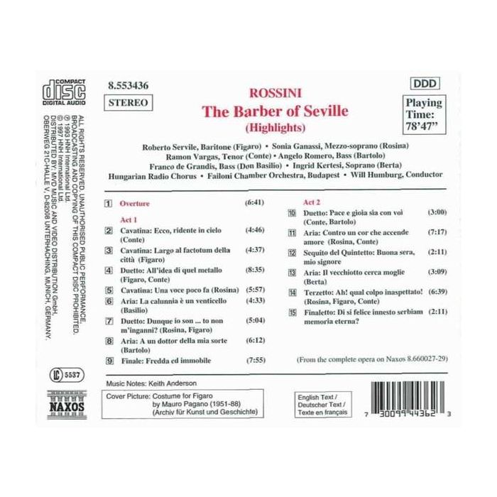 ROSSINI: The Barber of Seville (Highlights) - slide-1