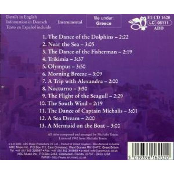 Michalis Terzis: Magic Of The Greek Bouzouki - Near The Sea - slide-1