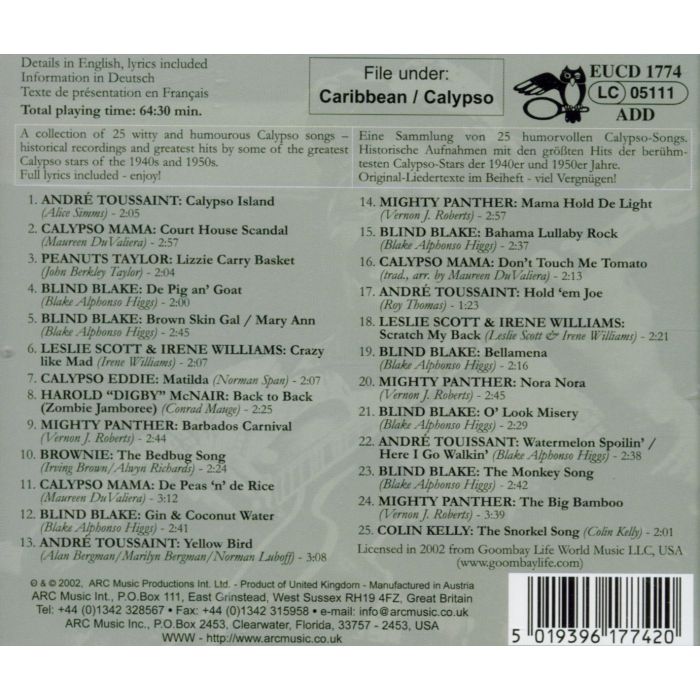 LEGENDS OF CALYPSO - slide-1