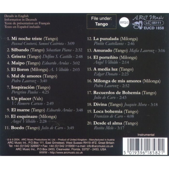 CLASSICAL TANGO ARGENTINO - slide-1