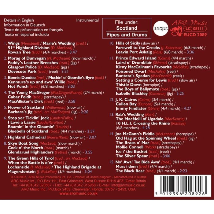 Pride Of Murray Pipe Band: Flower Of Scotland - slide-1