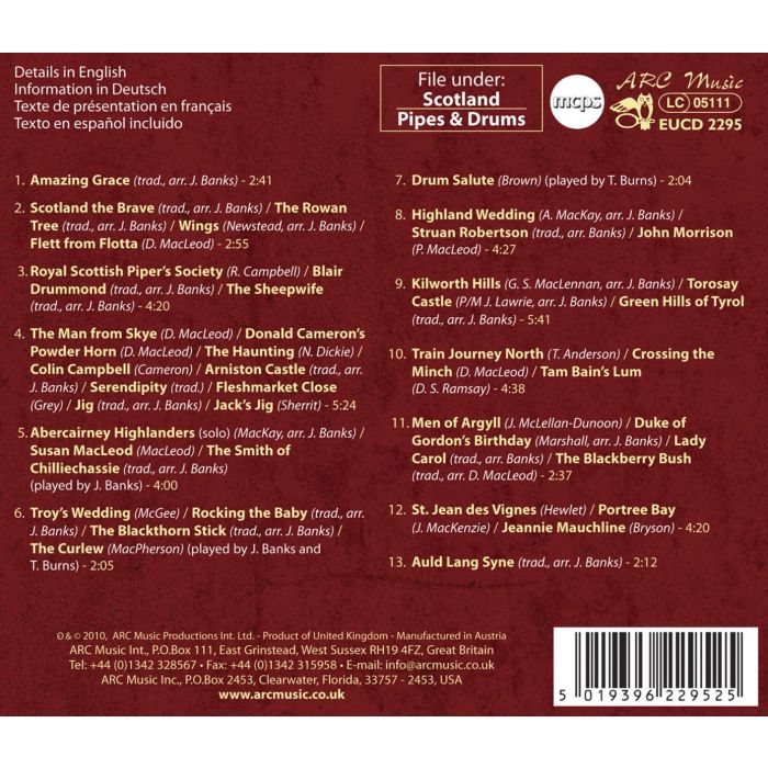 Dan Air Scottish Pipe Band: Scotland The Brave - slide-1