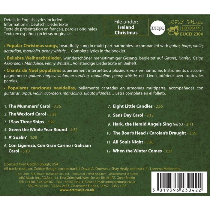 CELTIC CHRISTMAS SONGS - slide-1