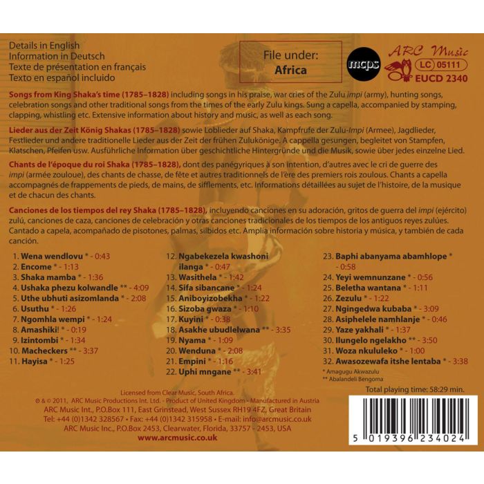 Traditional Zulu Music - Songs - slide-1