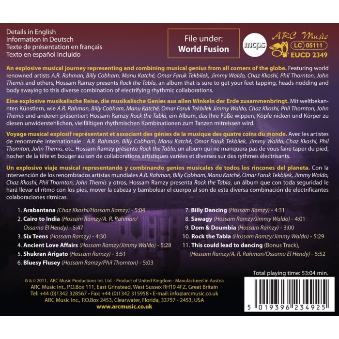 Hossam Ramzy: Rock The Tabla - slide-1