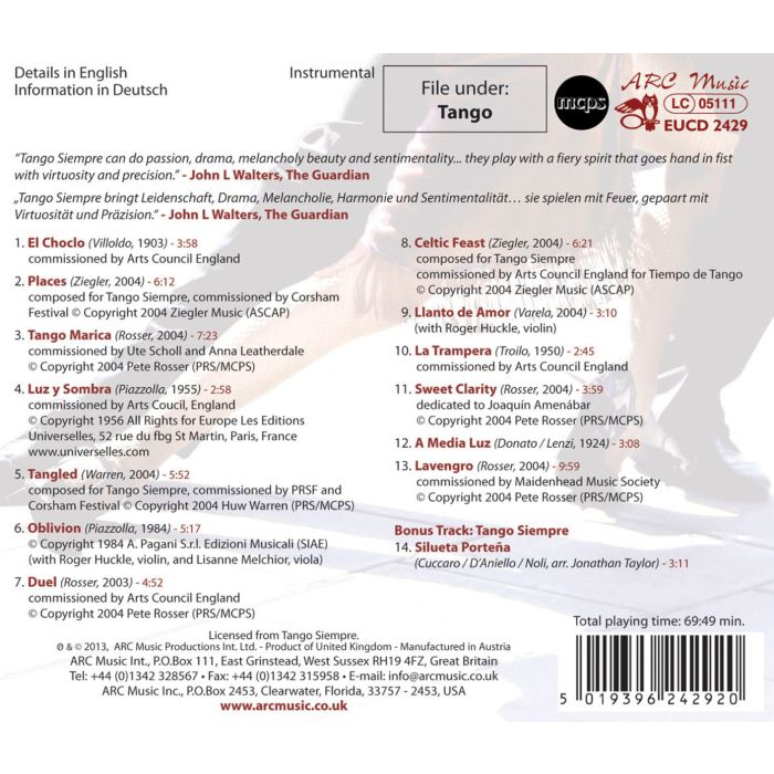 Tangled-Traditional & Contemporary Tango Music - slide-1