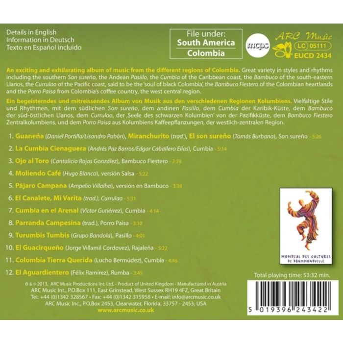 TRADITIONAL SONGS FROM COLOMBIA - slide-1