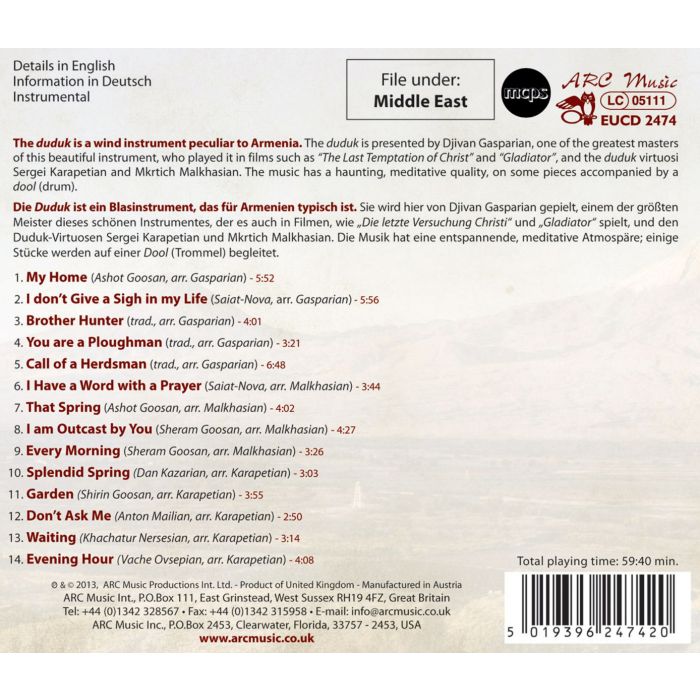 THE ART OF THE ARMENIAN DUDUK - slide-1