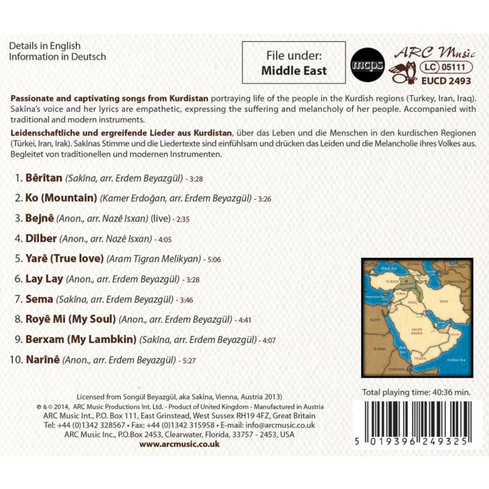 Sakina: Roye Mi - Songs From Kurdistan - slide-1