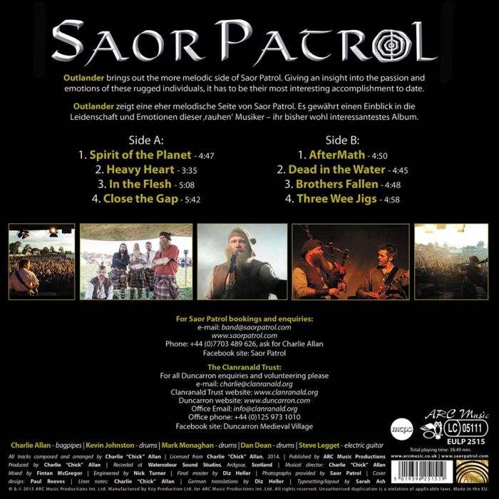 Saor Patrol: Outlander (LP) - slide-1