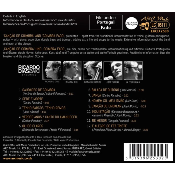 Ricardo Ensemble Dias: Coimbra-Fado - slide-1