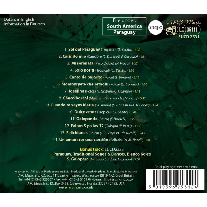 Oscar Benito: Best Of The Paraguayan Harp - slide-1