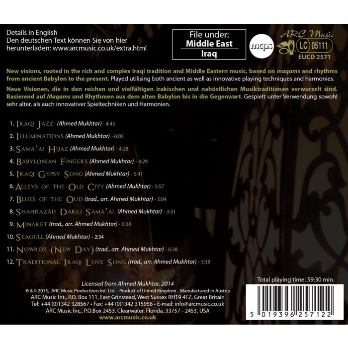 Ahmed Mukhtar: Music From Iraq: Babylonian Fingers - slide-1