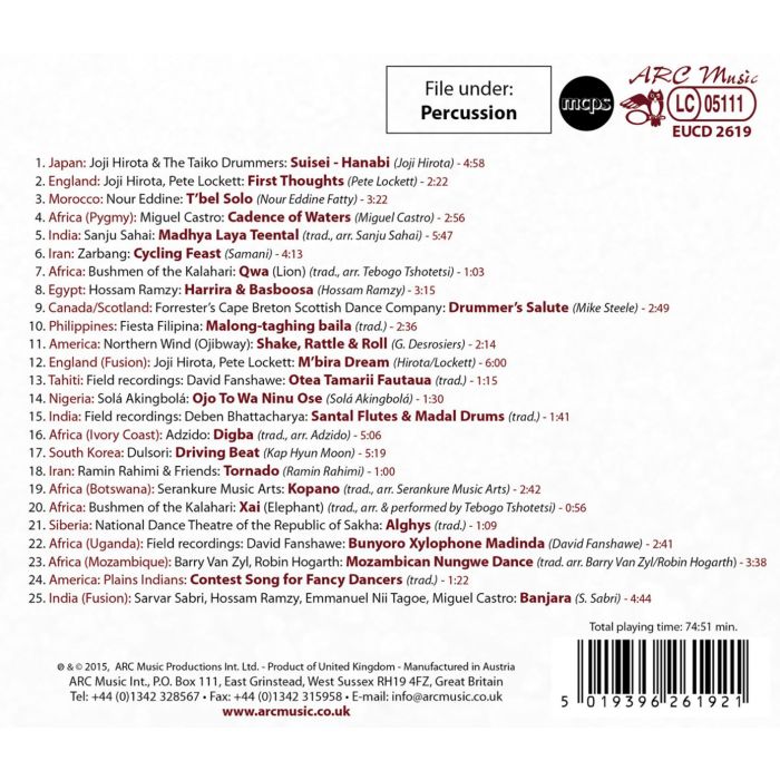 DISCOVER WORLD PERCUSSION - slide-1