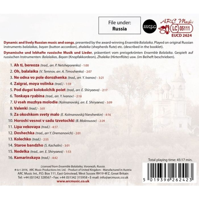 Ensemble Balalaika: Kamarinskaya - slide-1