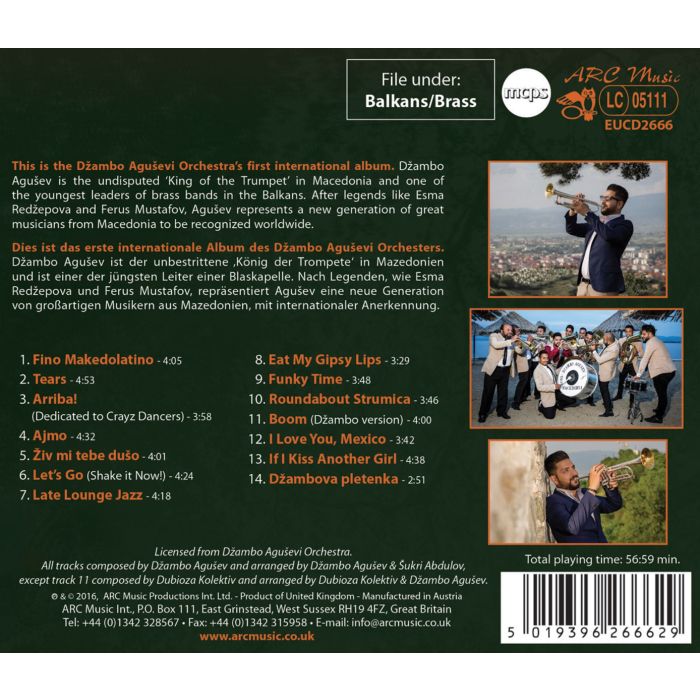 Dzambo Agusevi Orchestra: Brass Like It Hot - slide-1