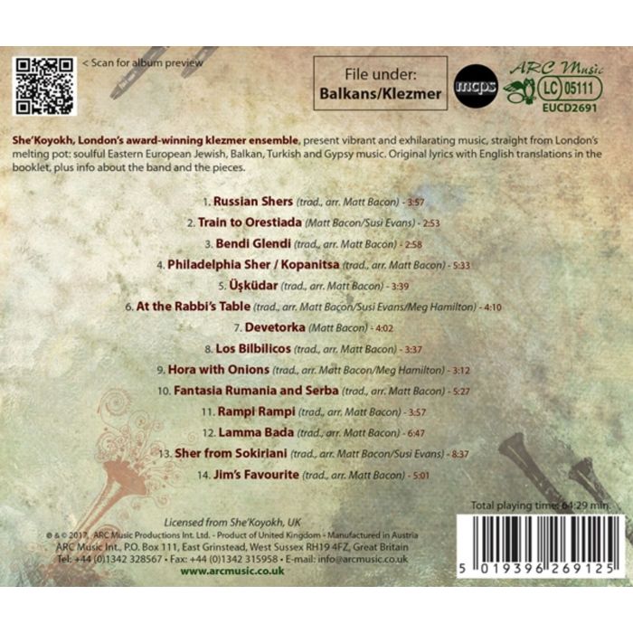 She'Koyokh Klezmer Ensemble: Buskers' Ballroom - slide-1