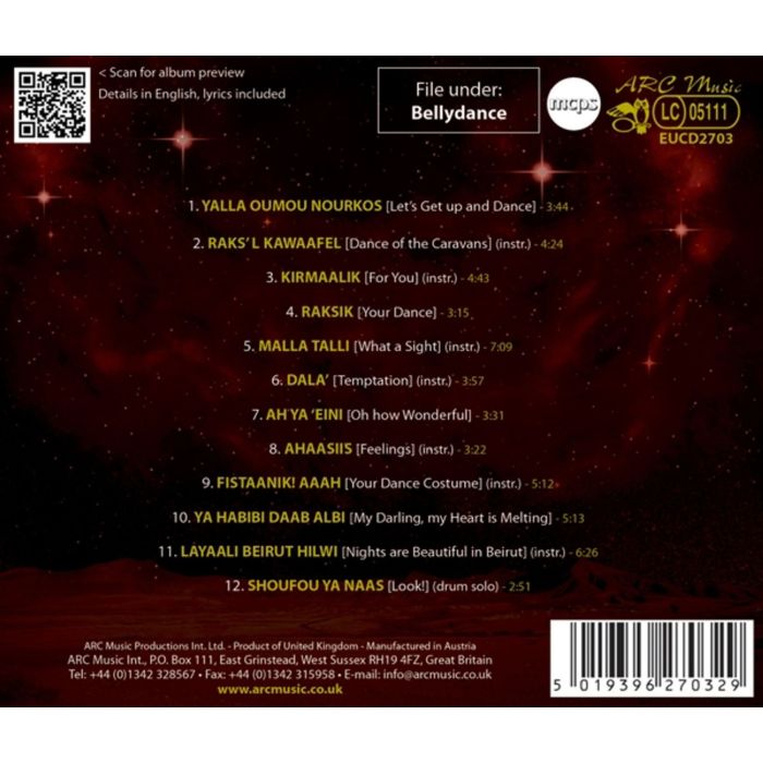 Modern Bellydance From Lebanon: Queen Of The Desert Nights - slide-1