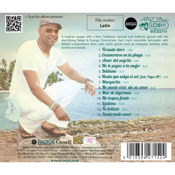 Rafael & Energia Dominicana: Enamorase En La Playa - slide-1