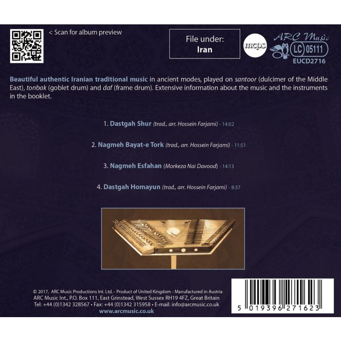 The Art Of The Santoor From Iran - Road To Esfahan - slide-1