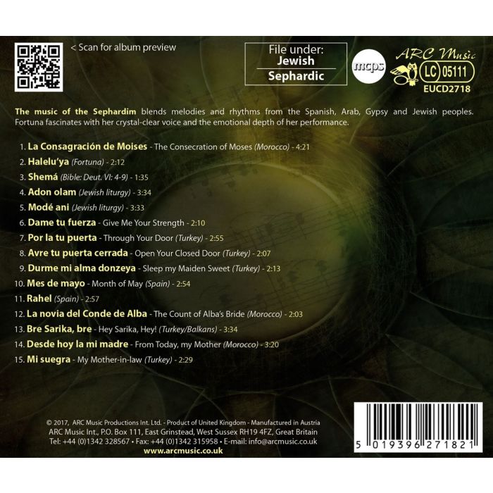 Fortuna: Ladino Songs And Sephardic Music - slide-1