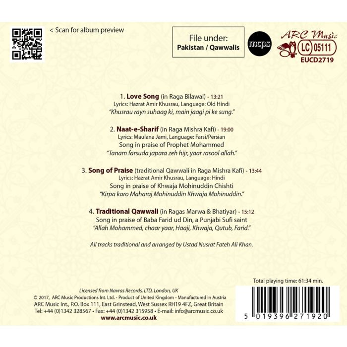 Nusrat Fateh Ali Khan: Sufi Qawwalis - slide-1