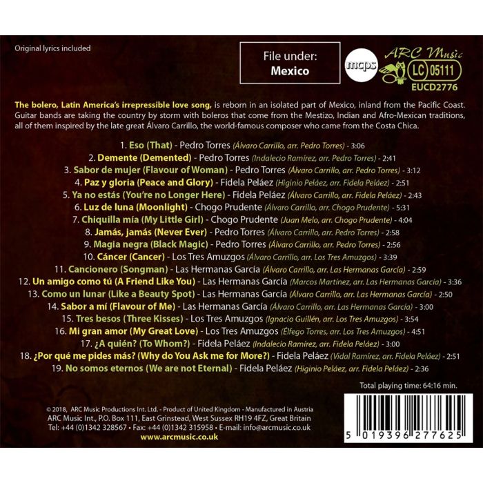 MEXICO: Best Boleros From The Costa Rica - slide-1