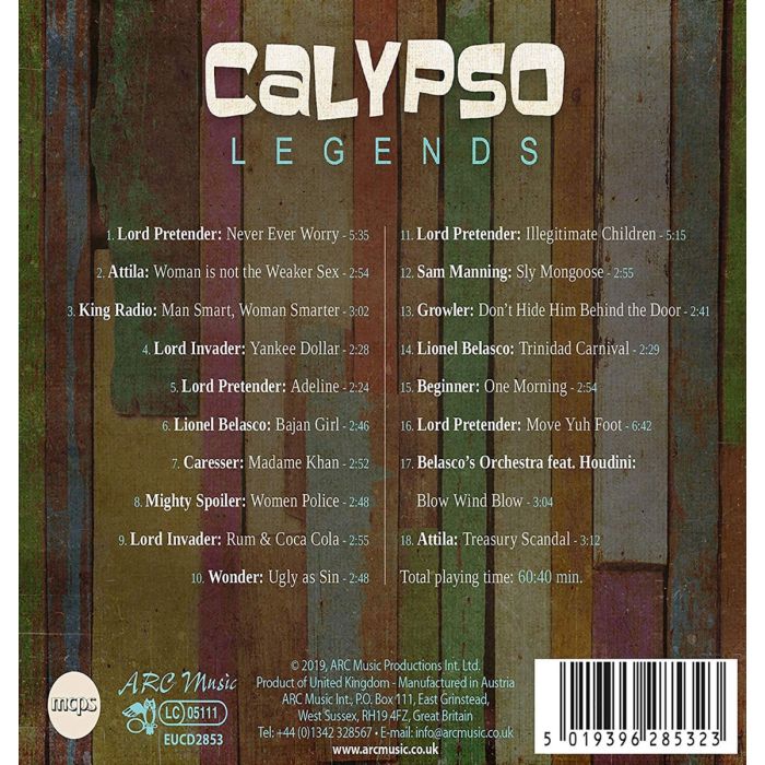 CALYPSO LEGENDS - slide-1
